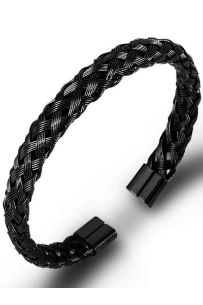 vogutima Men's Steel Bracelet - Modern White Mesh Design • Bracelet for Lover...