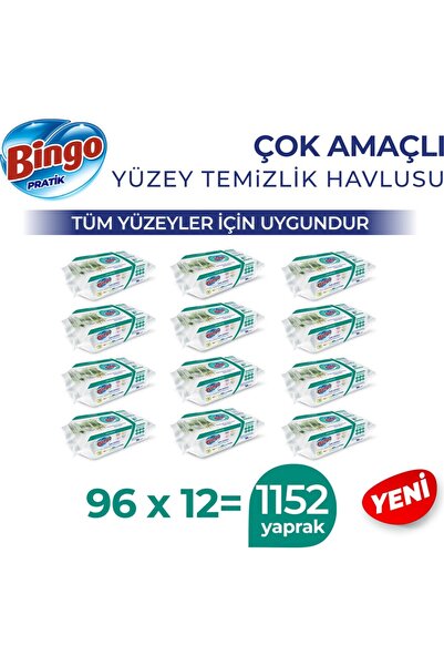 Bingo Prosoape de curățare a suprafețelor, Arome iubite, Casă proaspătă 96 bu...