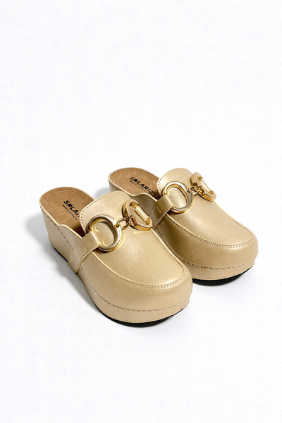 solariz Women's Horsebit Buckle Anatomical Orthopedic Sole Padded Heeled Comf...