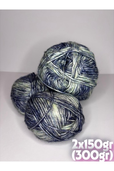 Ana&Kuzusu İplik Mornarsko plava, akva zelena, pređa za pletenje Rock N Roll ...