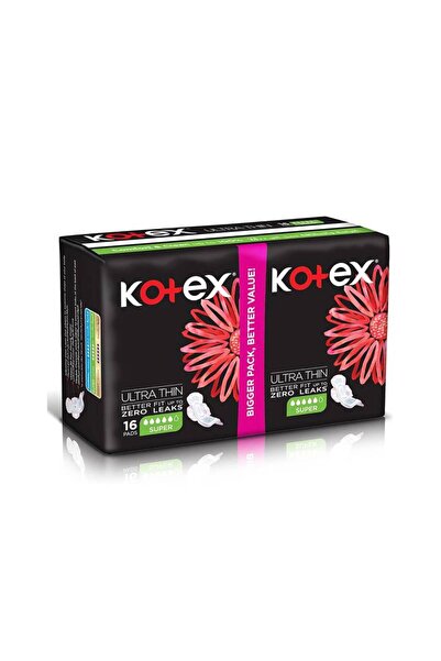 Kotex Ultra Thin Large Pads with Wings 16 Pads