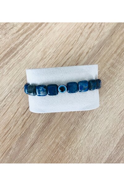 MK tasarım سوار من حجر اللازورد الأصلي - MKT.1.101.80 سوار مريح، مهدئ للروح، ...