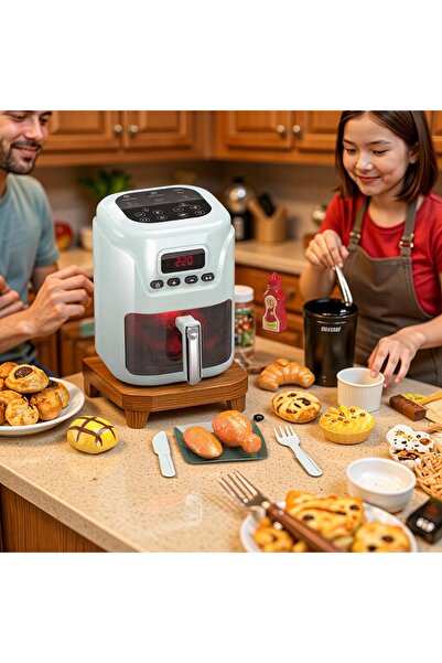 Universul Jucăriilor Air Fryer, toy fryer, for children with accessories and ...