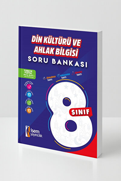 İsem Yayıncılık 8. Sınıf Din Kültürü ve Ahlak Bilgisi Soru Bankası (2026 BASKI)