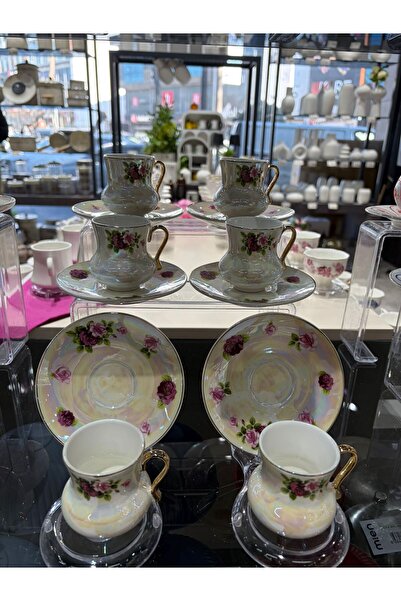 MİEN 6lı porselen kahve fincan