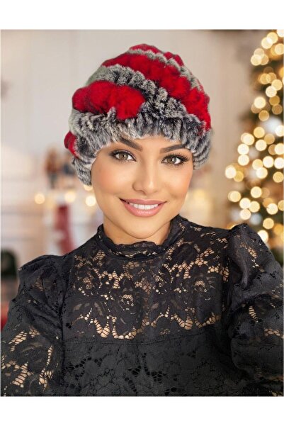 Confortino Caciuli elegante si calduroase din blana Alise - marime universala...