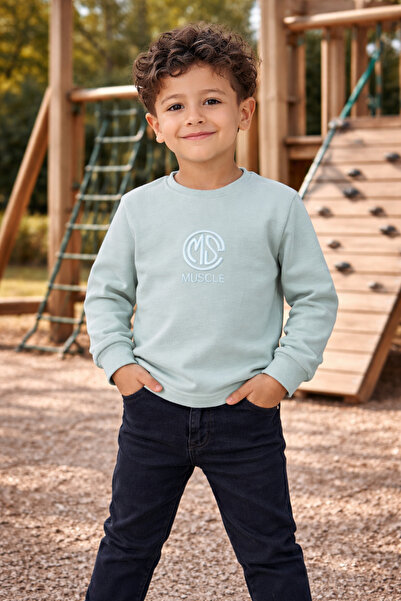 GMG Baby Boys' Printed Crewneck Sweatshirt