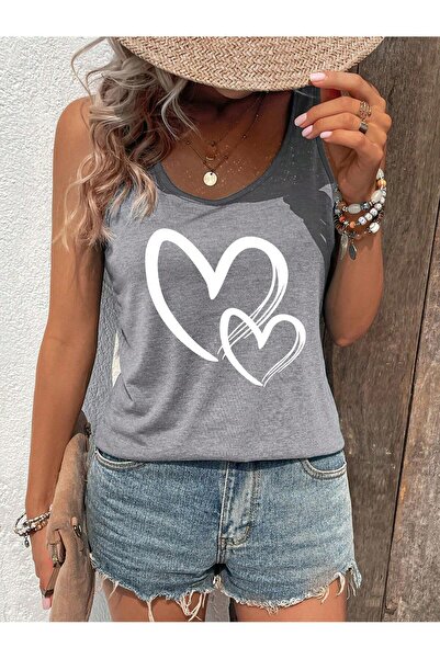 mercoledi Women's Mix Printed Slim Fit Hollow Collar Swimmer Athlete T-Shirt