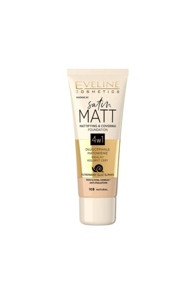 Eveline Cosmetics Satin Foundation shade 103