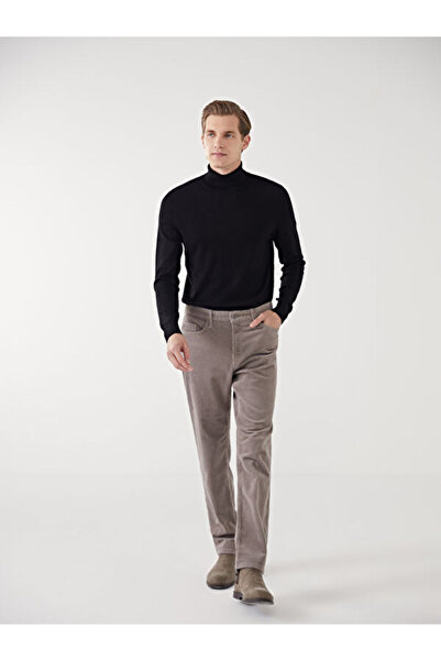 LC Waikiki Rmz Gi̇yi̇m Farkiyla Standardfit Velvet Men's Chino Trousers