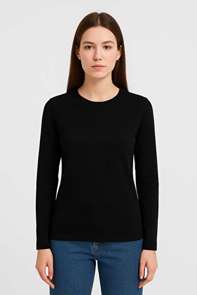 LG LAGULER Black Women's Long Sleeve Bodysuit L Stretch Fabric Colorful m Tra...