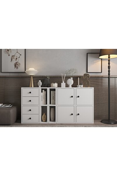 nettrends.net the new trend of shopping Lüks Görünümlü Modern Beyaz Konsol ve...