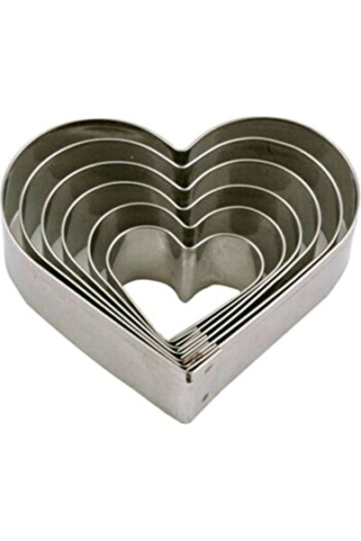 Yiğit Volovan Set Metal Heart Flat 6 Li