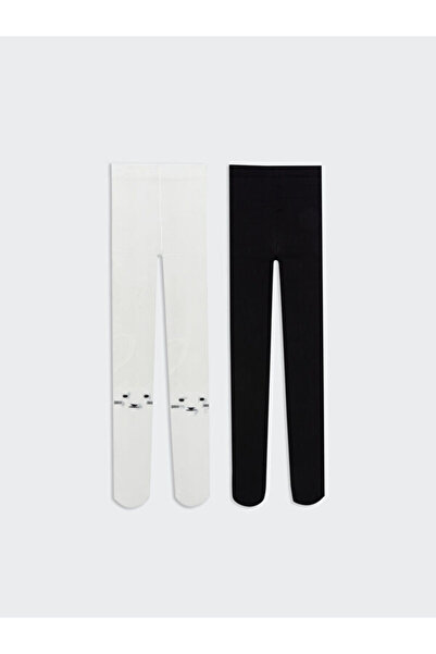 LC Waikiki Quality Pieces from Çelebi Store Girls' Pantyhose 2-Piece Set