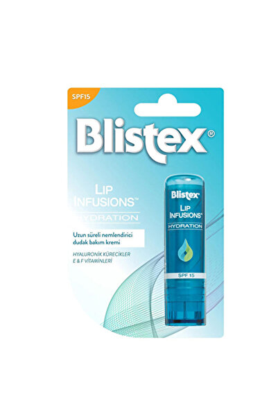MATMEL Blistex Lip Infusions Hydration Spf15 Lip Care Cream 3.7 Gr 2 Pcs