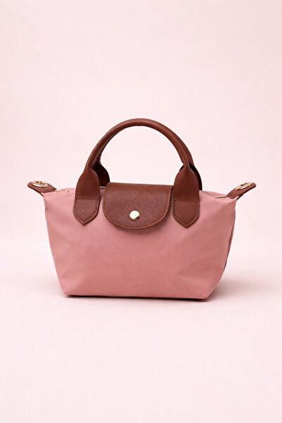 ICONE BAG Parachute Fabric Faux Detailed and Long Handle Women's Shoulder Bag...