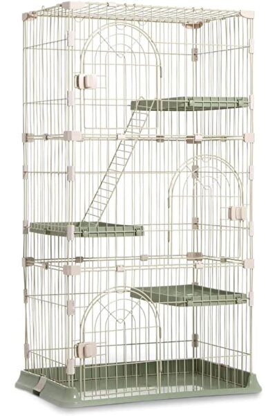 Genaric Tabala 3-Tier Cat Cage, 65.5 cm x 100 cm Size