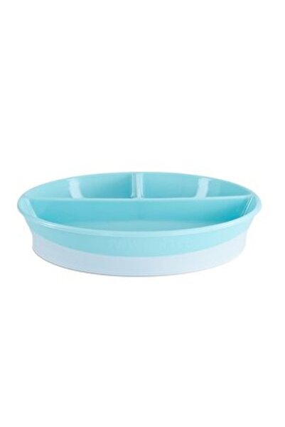 Twistshake طبق مقسم أزرق للأطفال فوق 6 أشهر (3 قطع)