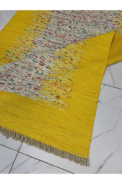 Neşem Halı Boutique EKO HALI BODRUM 3 Jüt hasır görünümlü hav ve toz vermeyen...