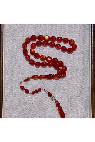 alomran orientals سبحة سندلوس بلون أحمر رماني