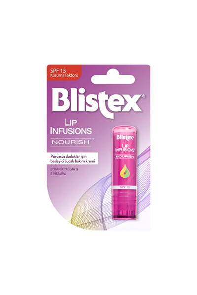 MATMEL Blistex Lip Protector Infusions Nourish Spf 15 3.7 Gr 3 Pcs