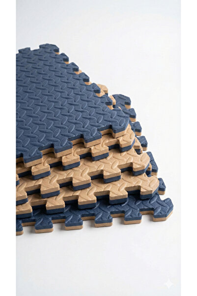 CARPAZAR 26mm 50x50 A Kalite Çit Yönlü Tatami Minder Puzzle Halı Zemin Kaplama