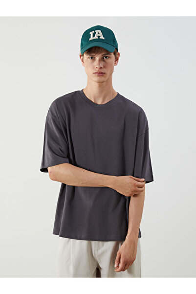 LC Waikiki Selections I Zero Roba Collar Combed Cotton Men's T-Shirt from Fre...
