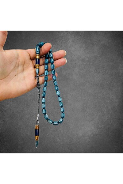 alomran orientals سبحة سندلوس - بلون فيروزي داكن لامع