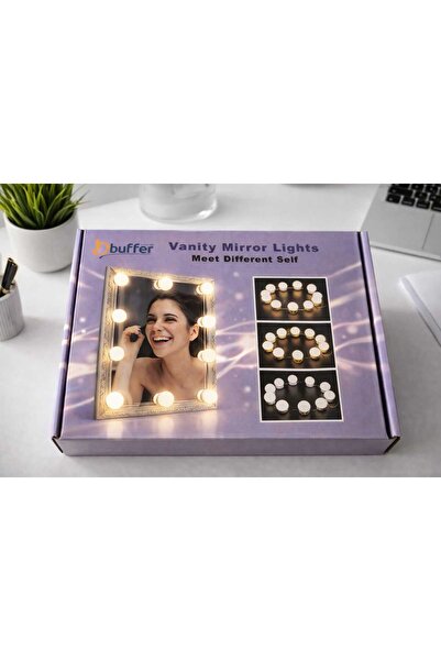 Banum Luxury Ayna Parlaklığını Arttırıcı Vantuslu Led Lambalar