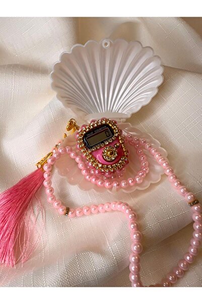 Kara Art Taşlı Zikirmatik Ve Tesbih Seti Hediyelik Mevlüt Kuran Umre ve Hac H...