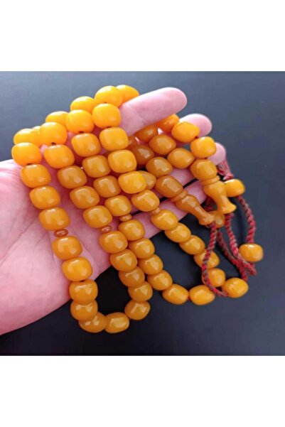 alomran orientals سبحة سندلوس برميلي – اصفر فاتح