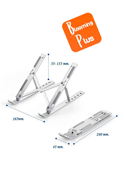 Blooming Plus Βάση φορητού υπολογιστή για Macbook, πτυσσόμενη φορητή μεταλλικ...