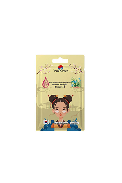 MATMEL قناع كوري نقي لشد منطقة العين (كولاجين بحري وأعشاب بحرية) 4 قطع