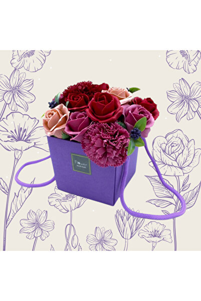 OEMS Buchet de flori de săpun - Violet Garden, AWGifts