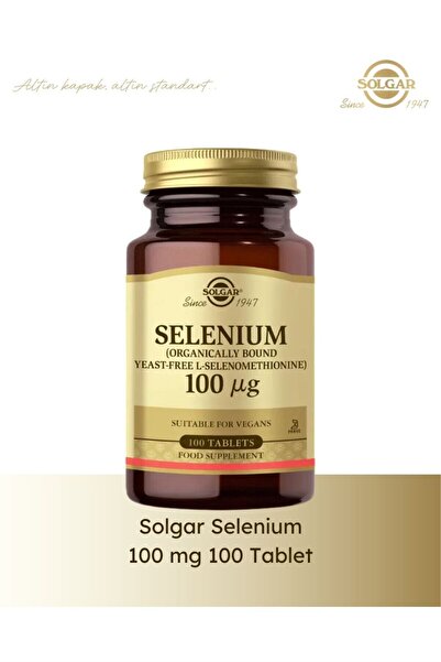 Solgar Selenium 100 mg 100 Tablets