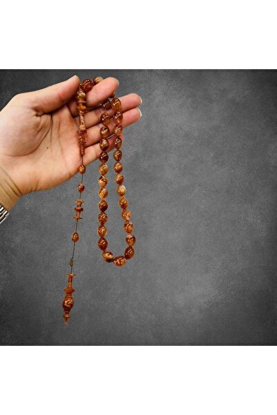 alomran orientals سبحة سندلوس بلون عسلي