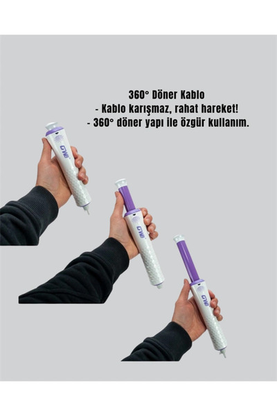 esplendor Gw 32mm Rotating Head Curling Iron – Professional Styling Anytime A...