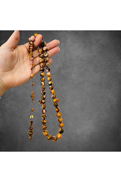 alomran orientals سبحة سندلوس بلون عسلي غامق