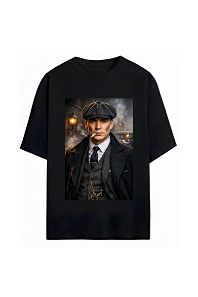 SVART WEAR Peaky Blinders Printed Unisex Oversize 100% Cotton T-Shirt