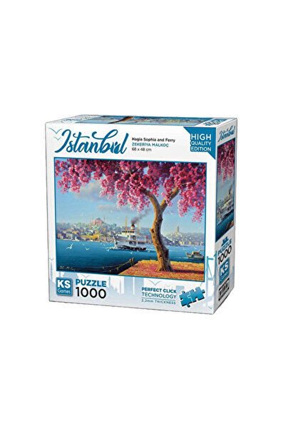 MATMEL 3 Pcs Ks Hagia Sophia and Steamboat 1000 Pieces