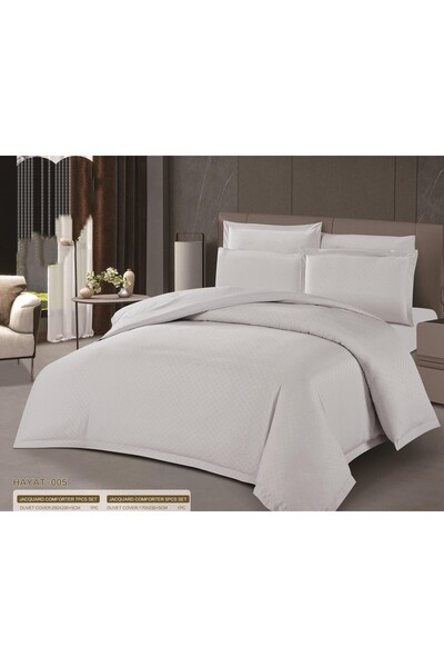 alzawia Single and a half bedsheet , Jacquard, hotel style, removable filling...