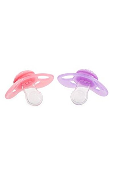 Twistshake 2 Pack Pacifiers Pink Purple 6+ Months (3 Pcs)