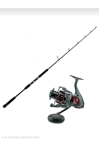 Okuma Cavalla Slow Jigging Spin 203 Cm 50-150 gr Olta Kamışı-Ceymar C-8000A D...