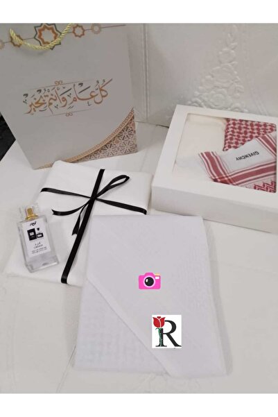 Gifts طقم شماغ معاقطعه قماش طول ثلاثه متر