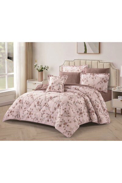 HOURS Summer single bed sheet set, 4 pieces, made of microfiber material, com...