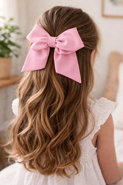 Canbutik Pink Bowknot Buckle Clip