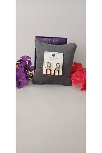 XUPING JEWELRY Dangle Square Earrings