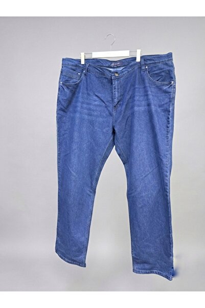 TANİŞ GİYİM Plus Size Cotton Lycra Denim Pants