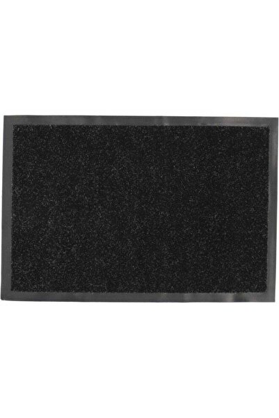 Luance Non-Slip Rectangular Door Mat Black and Grey 40 x 60 cm