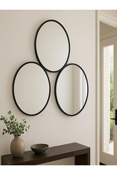 unbranded ROUND SHAPE MIRROR SET OF 3 PCS